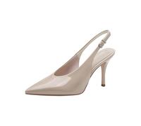 Tamaris Materialmix aus Textil und Syn für Damen, beige, Größe 39 EU