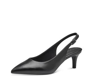 Tamaris Damen Sling Pump mit Stilettoabsatz, schwarz, 36 EU