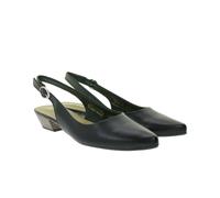 Tamaris Damen Sling-Pumps elegante Echtleder-Schuhe 750178 Schwarz 36