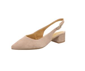 Tamaris Damen-Sling Taupe-Beige 38