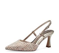 Tamaris Damen Sling Textil Vegan Stilettoabsatz; ORANGE/orange; 36