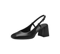 Tamaris Damen Sling Vegan Blockabsatz; Black/schwarz; 37
