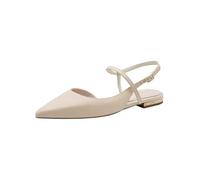 Tamaris Damen Slings Leder, beige, 38 EU