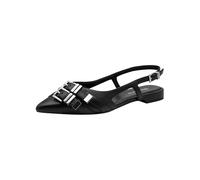 Tamaris Damen Slings Leder, schwarz, 39 EU