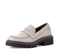 Tamaris Damen Slipper, Frauen Slip On,Comfort Lining,TOUCHit-Fußbett,schluepfschuhe,Loafer,College Schuhe,Businessschuhe,Ivory PATENT,39 EU