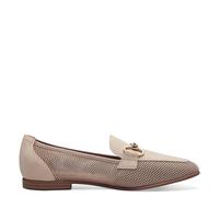 Tamaris Damen Slipper, Frauen Slip On,Mokassins,Halbschuhe,Schlupfschuhe,schluepfschuhe,Slip-ons,Freizeitschuhe,modisch,Slipper,Ivory,40 EU