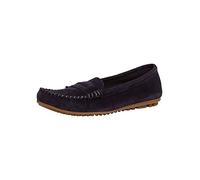 Tamaris Damen Slipper, Frauen Slip On,TOUCHit-Fußbett,College Schuhe,Businessschuhe,Anzugschuhe,elegant,Office,büro,Freizeit,Navy,38 EU