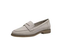 Tamaris Damen Slipper, Frauen Slip On,TOUCHit-Fußbett,Freizeit,Slipper,Mokassins,Halbschuhe,Slip-ons,Slides,Schlupfschuhe,Taupe NUBUC,37 EU