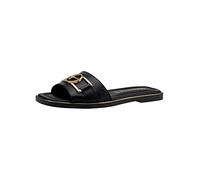Tamaris Damen Slipper, Frauen Slip On,TOUCHit-Fußbett,Loafer,College Schuhe,Businessschuhe,Anzugschuhe,elegant,Office,büro,Black,39 EU