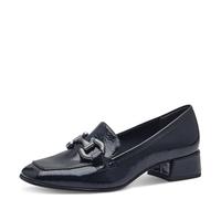 Tamaris Damen Slipper, Frauen Slip On,TOUCHit-Fußbett,Slipper,Mokassins,Halbschuhe,Slides,Schlupfschuhe,schluepfschuhe,Loafer,Navy,41 EU