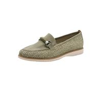 Tamaris Damen Slipper 24223-46 TOUCHit-Fußbett Strass-Steine Grün Größe 36