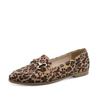 Tamaris Damen Slipper, Frauen Slipper, Mokassins,Weite,Silber,Silber,schwarz,blau,fashletics,rot,Weiss,braun,grau,rosa,Leopard,37 EU