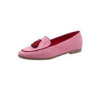 Tamaris Damen Slipper Leder, rosa, 39 EU