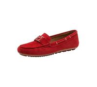 Tamaris Damen Slipper Leder, rot, 37 EU