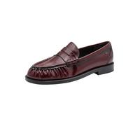 Tamaris Damen Slipper Leder, rot, 39 EU