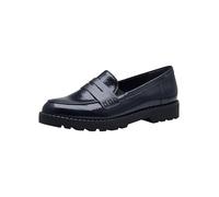 Tamaris Damen Slipper Vegan; Navy PATENT, EU 38