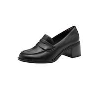 Tamaris Damen-Slipper BLACK MATT – vegan – schwarz – Größe 40