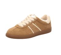 Tamaris Damen-Sneaker Beige-Braun-Weiß 39
