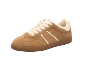 Tamaris Damen-Sneaker Beige-Braun-Weiß 39