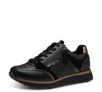 Tamaris Damen Sneaker, Blk Snake Met, 37 EU