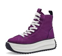Tamaris Damen Sneaker High Vegan; DARK PINK/pink; 41 EU