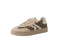 Tamaris Damen Sneaker Leder, braun, 37 EU