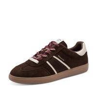 Tamaris Damen Sneaker Leder, braun, 40 EU