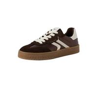 Tamaris Damen Sneaker Leder, braun, 40 EU
