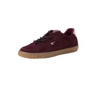 Tamaris Damen Sneaker Leder, rot, 39 EU
