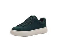Tamaris Damen Sneaker Leder Wechselfußbett; Green, EU 40