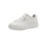 Tamaris Damen Sneaker Leder, weiß, 41 EU