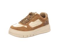 Tamaris Damen-Sneaker Leopard-Beige-Braun-Mehrfarbig 41