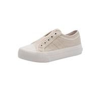 Tamaris Damen Sneaker Low, beige, 38 EU