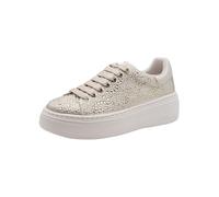 Tamaris Damen Sneaker Low, beige, 39 EU