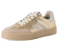 Tamaris Low Sneaker 1-23823-44 Goldfarben 942 Lt. Gold Comb Leder für Damen - 38