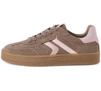 Tamaris Damen Sneaker Low flach, braun (Brown/Rose),40