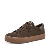 Tamaris Damen Sneaker Low flach, braun (Mocca Comb),37