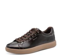Tamaris Damen Sneaker Low flach, braun (Mocca PATENT),39
