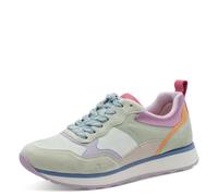 Tamaris Damen Sneaker Low, grün, 37 EU