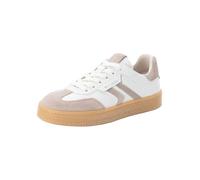Tamaris Damen Sneaker Low Leder, braun, 36 EU