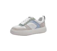 Tamaris Damen Sneaker Low Leder; Ivory Combined/beige; 37 EU