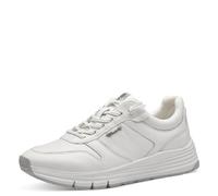 Tamaris Damen Sneaker Low Leder; White/weiß; 41 EU