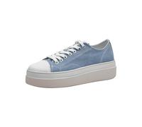 Tamaris Sneaker Low 1-23723-42 Textil Denim Blau Damen Größe 39 EU