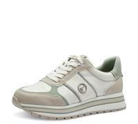Tamaris Damen Sneaker Low Undefined Vegan; Mint Combined/grün; 36 EU