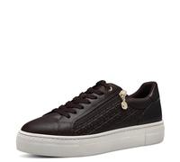 Tamaris Damen Sneaker Low Vegan; Mocca Comb/braun; 37 EU
