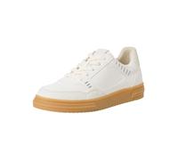 Tamaris Damen Sneaker Low Vegan; White Uni/weiß; 38