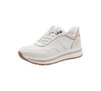 Tamaris Damen Sneaker Low, weiß, 36 EU