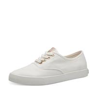 Tamaris Damenschuhe Sportliche Schnürer WHITE/GOLD WHITE/GOLD - Gr. - 37