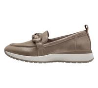 Tamaris Damen Sneaker PURERELAX Taupe Leder von Größe 36 bis 41, Damen Größen:40, Farben:Taupe