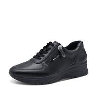 Tamaris Damen Sneaker Slipper aus Leder mit Reißverschluss 1-23711-42, Größe:42 EU, Farbe:Blau